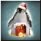 Праздничный пингвин F