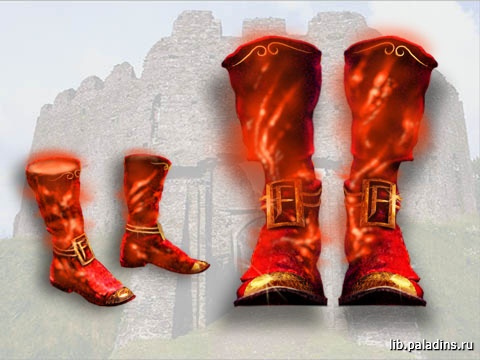 Fiery Boots of Haughtiness