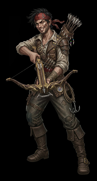 Опутанный водорослями ларец: Мужской образ Меткого Пронзателя