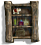Древесный Сувенирный шкафчик
